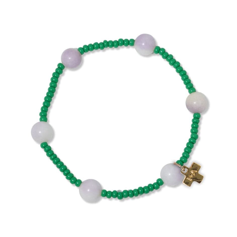 Grassy Green Multi-Stone Bracelet – Stranded Jewels
